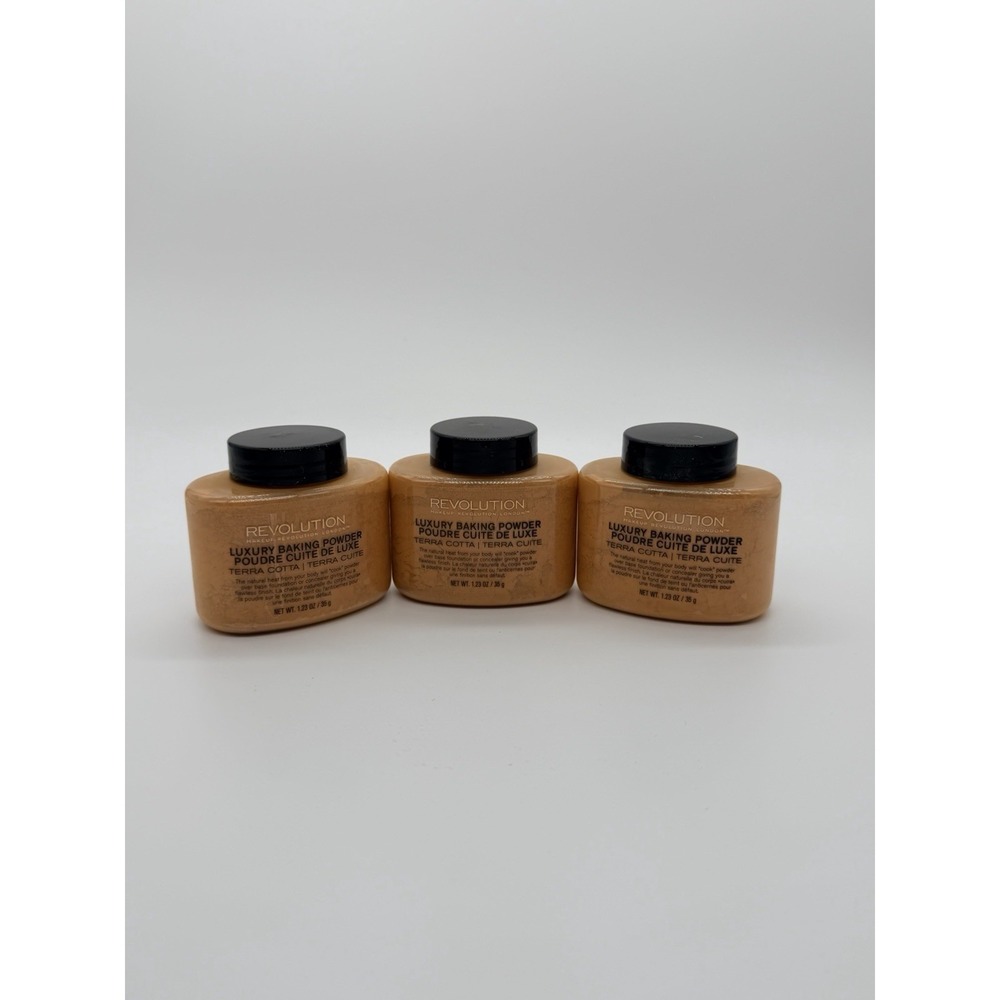 *3 Pack* Revolution Luxury Baking Powder 1.23oz Terra Cotta 95185